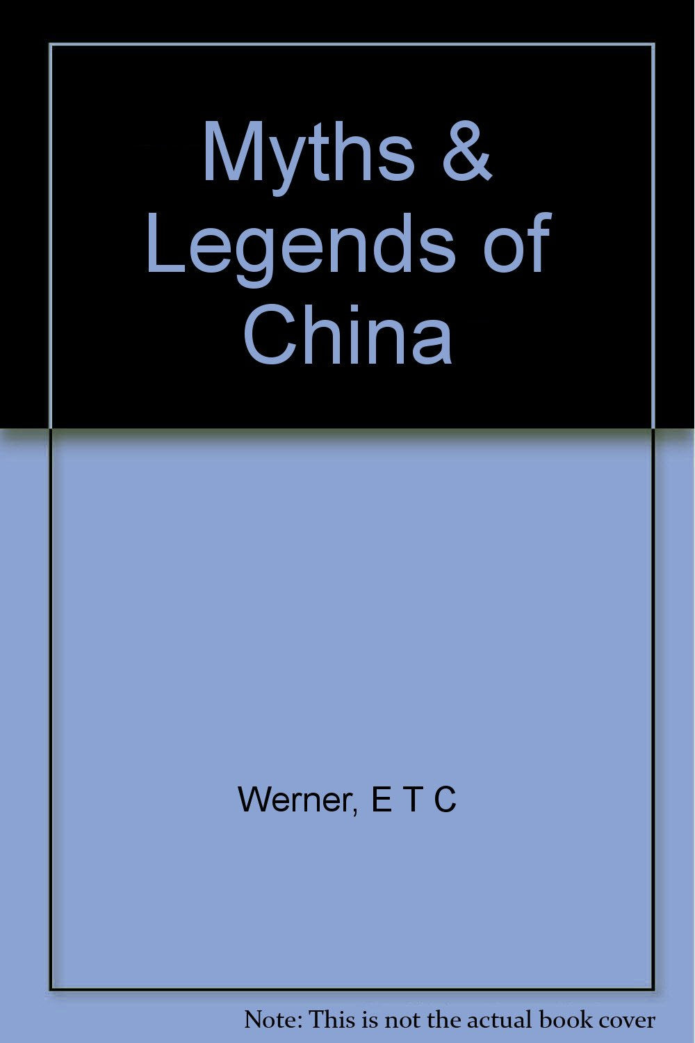 MYTHS AND LEGENDS OF CHINA Easton Press book cover