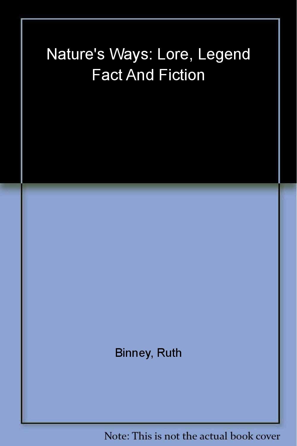 Nature's Ways: Lore, Legend, Fact and Fiction book cover