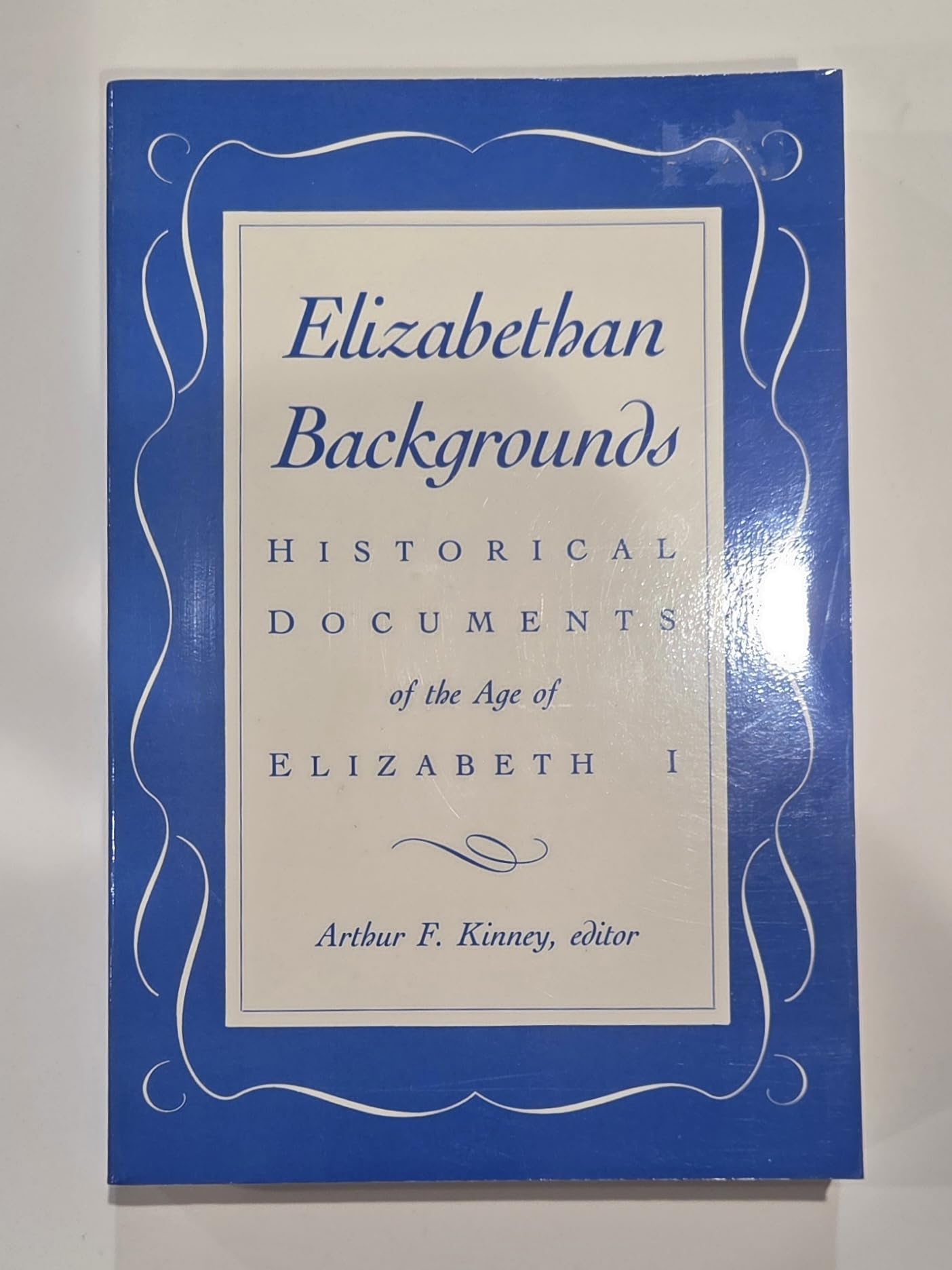 Elizabethan Backgrounds book cover