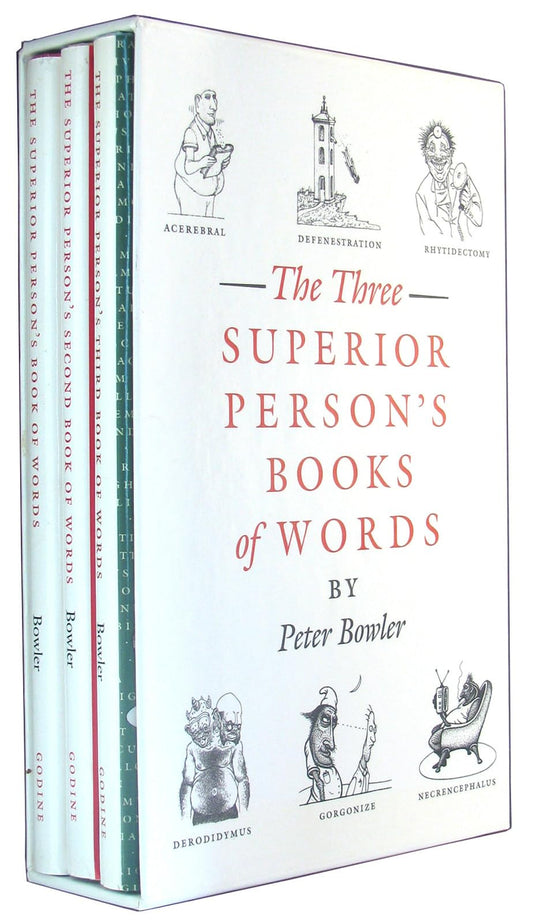 Three Superior Person's Books of Words