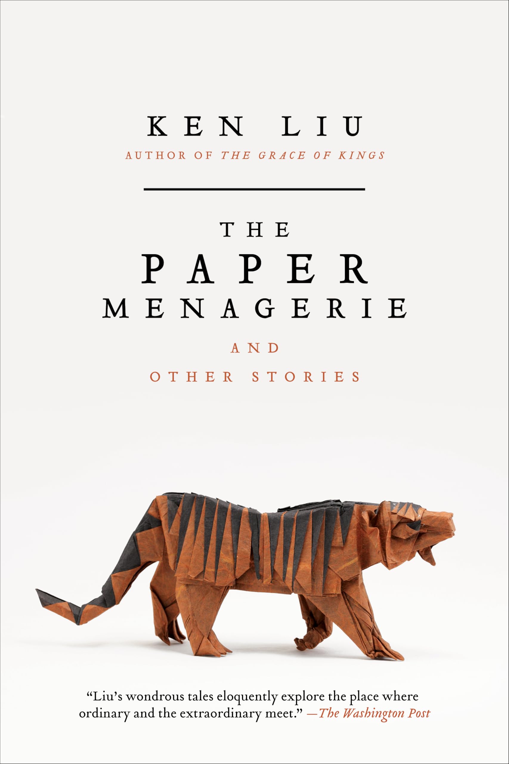 The Paper Menagerie book cover