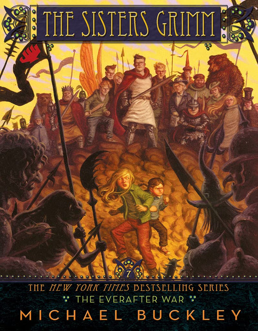 Everafter War (Sisters Grimm #7) book cover
