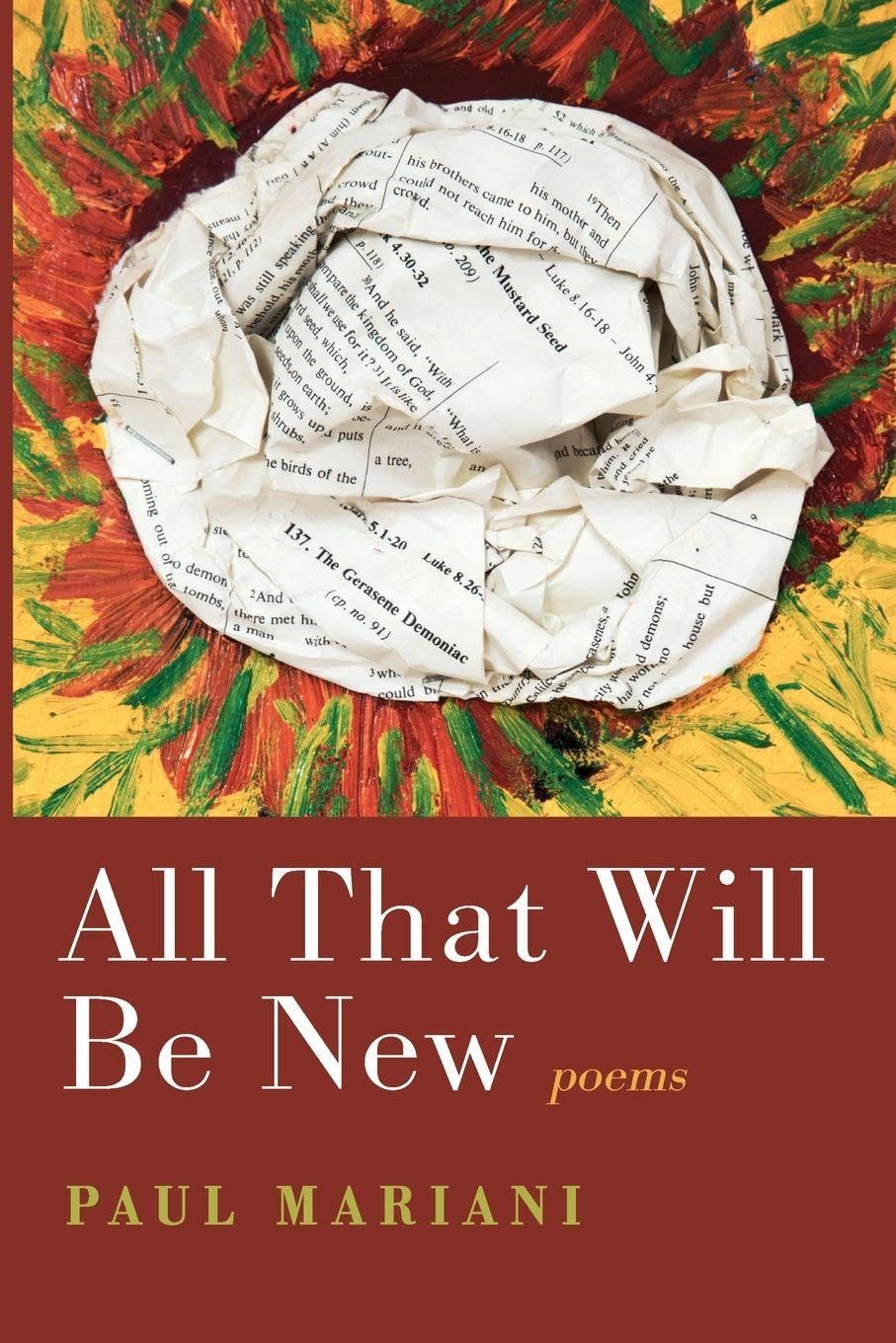 All That Will Be New: Poems book cover