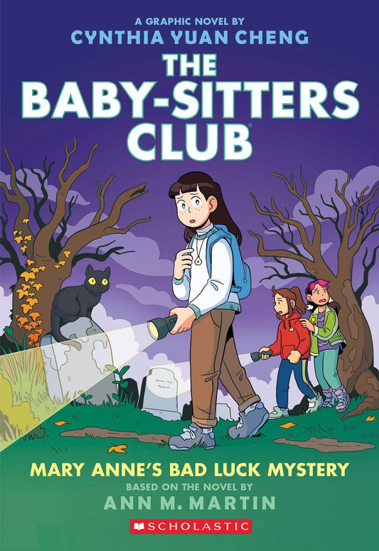Mary Anne's Bad Luck Mystery: A Graphic Novel (The Baby-Sitters Club #13) (The Baby-Sitters Club Graphix) book cover