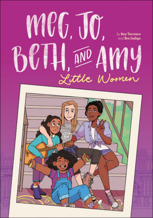 Meg, Jo, Beth, and Amy: A Modern Graphic Retelling of Little Women book cover