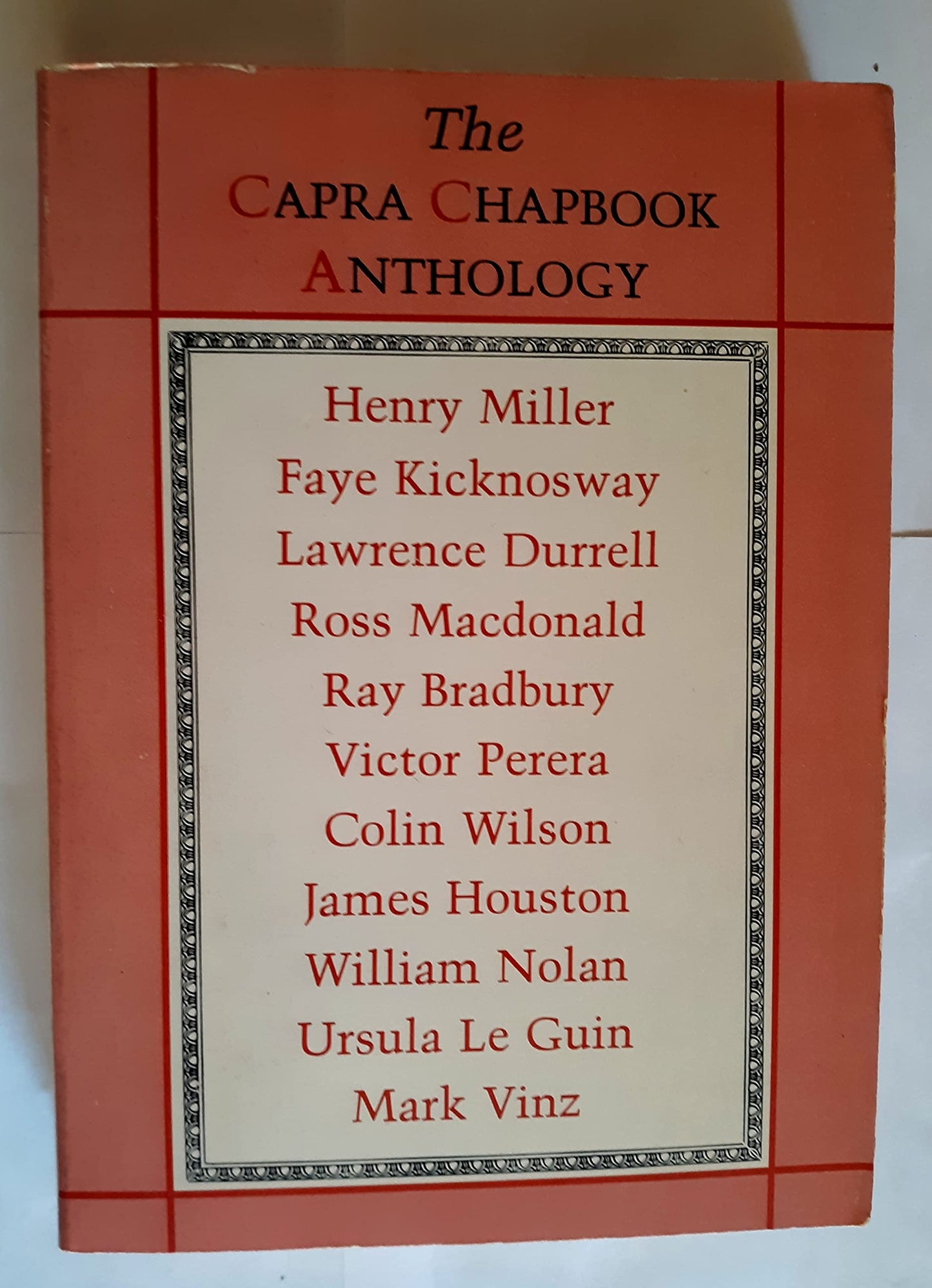 Capra Chapbook Anthology