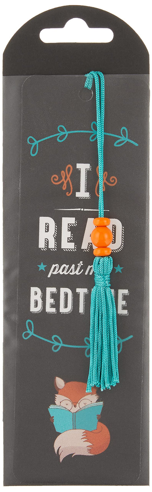 I Read Past My Bedtime Beaded Bookmark book cover