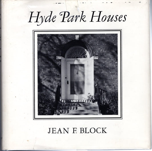 Hyde Park Houses: An Informal History, 1856-1910 book cover