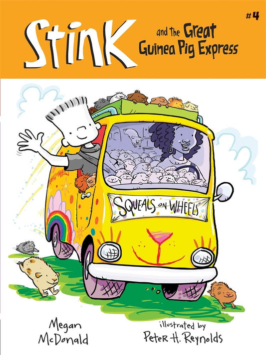 Stink and the Great Guinea Pig Express book cover