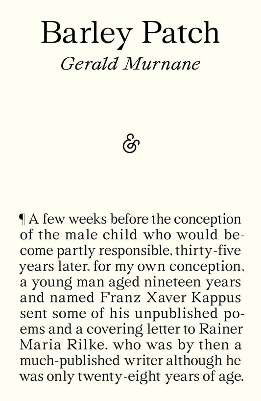 Barley Patch book cover