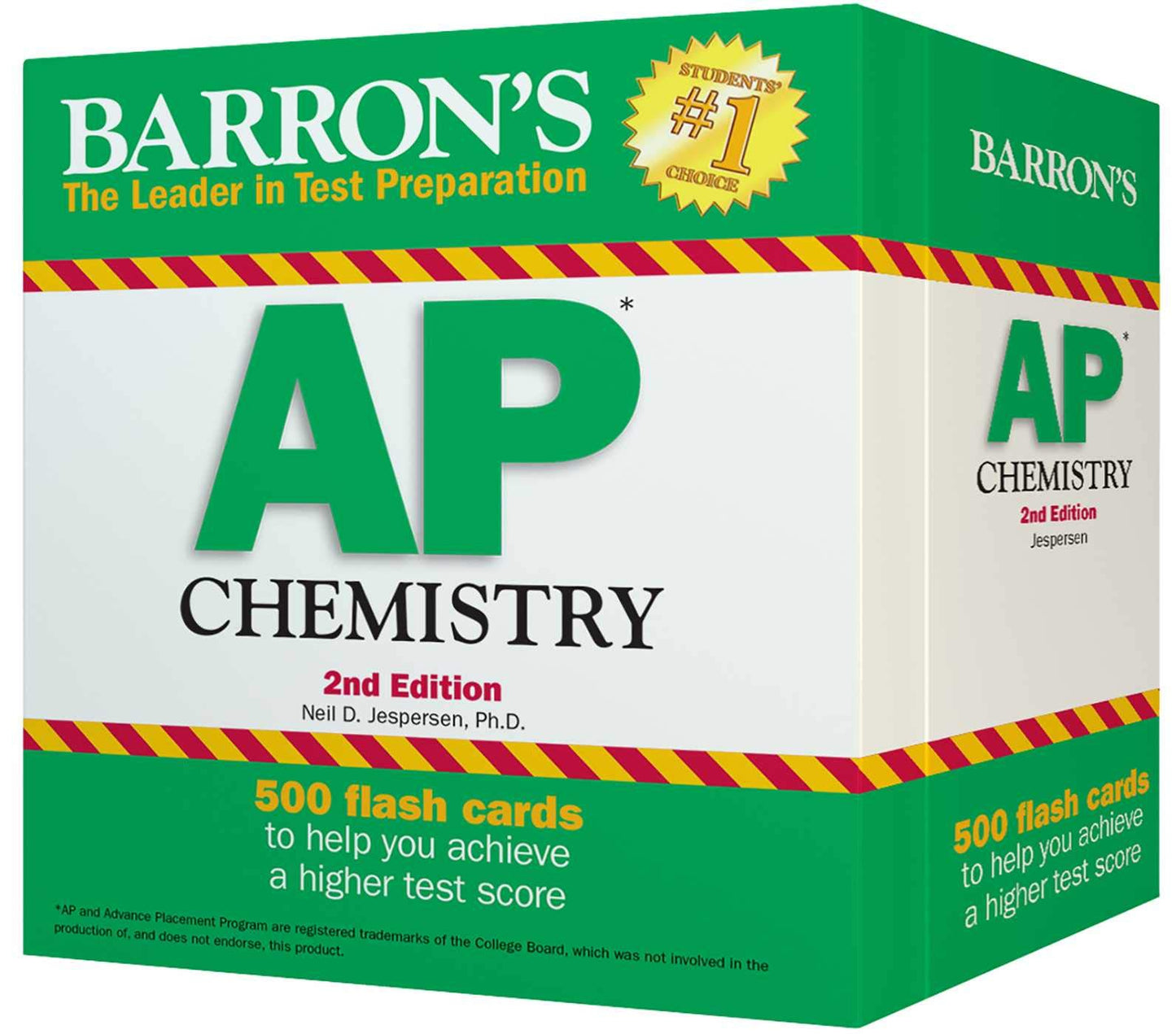 Barron's AP Chemistry Flash Cards book cover