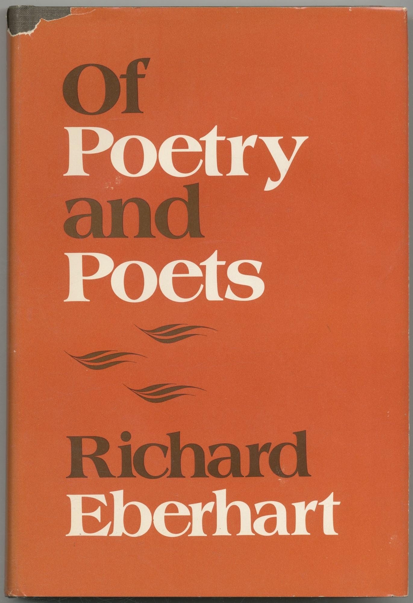 Of Poetry and Poets book cover