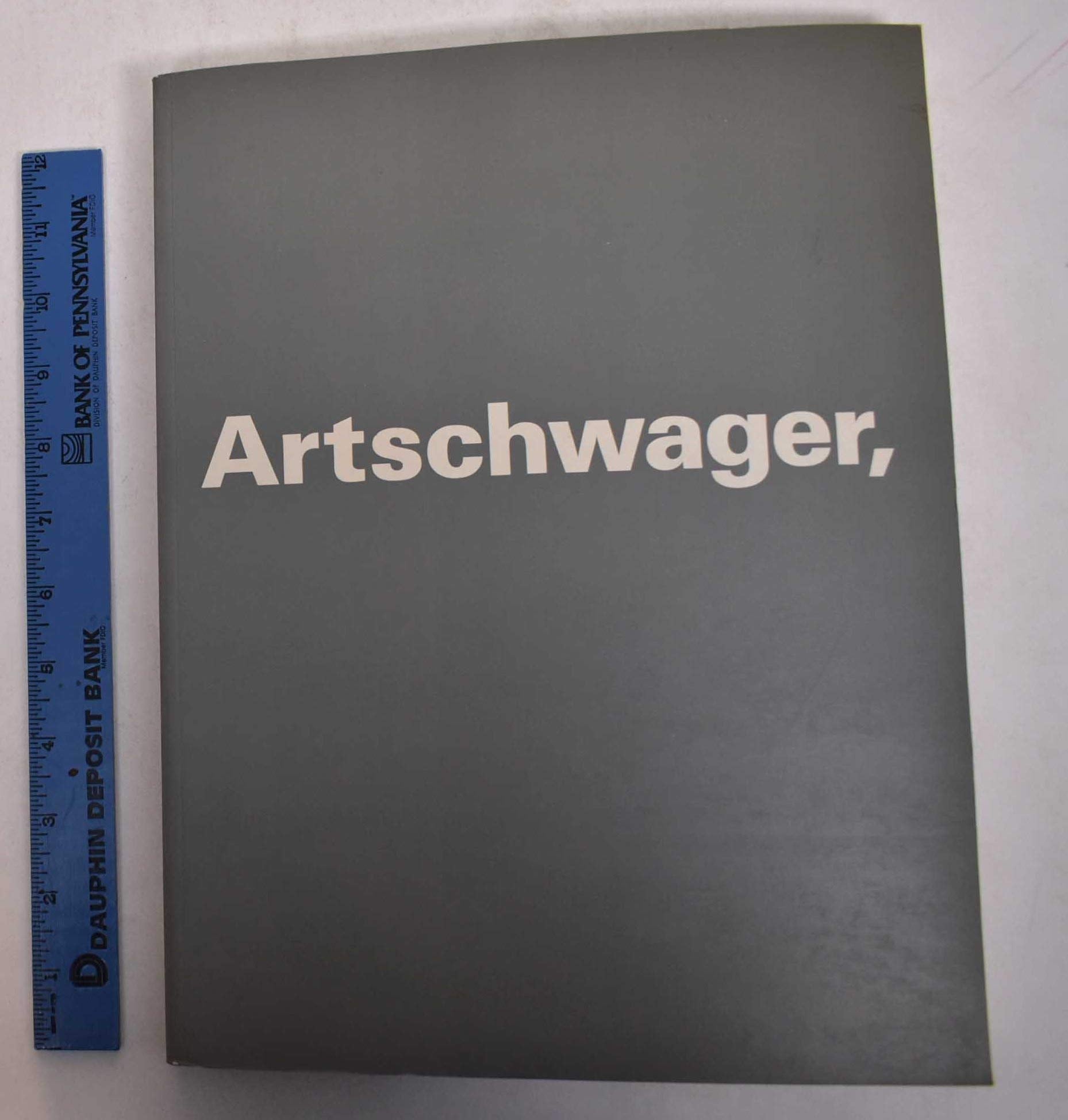 Artschwager, Richard book cover