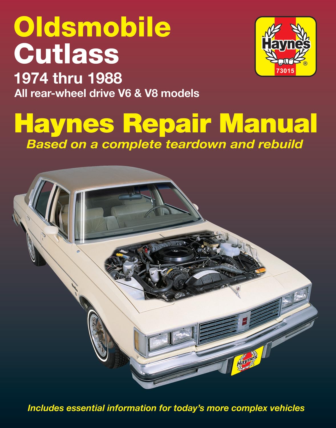 Oldsmobile Cutlass 1974-88 (Revised) book cover