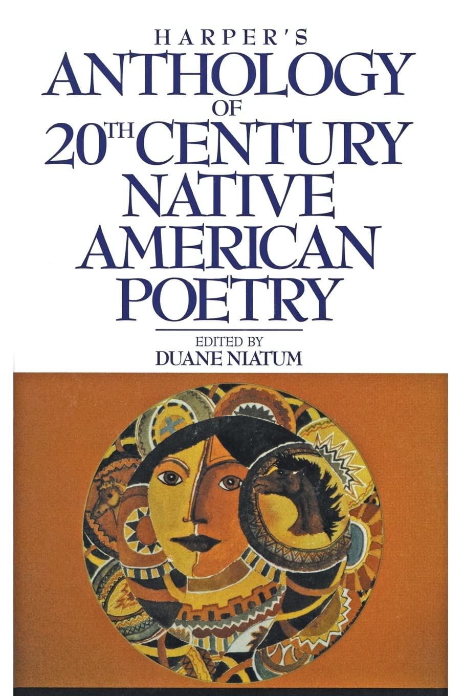 Harper's Anthology of Twentieth Century Native American Poetry book cover