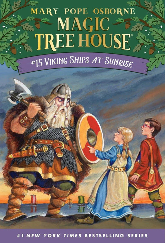 Viking Ships At Sunrise (Magic Tree House, No. 15) book cover