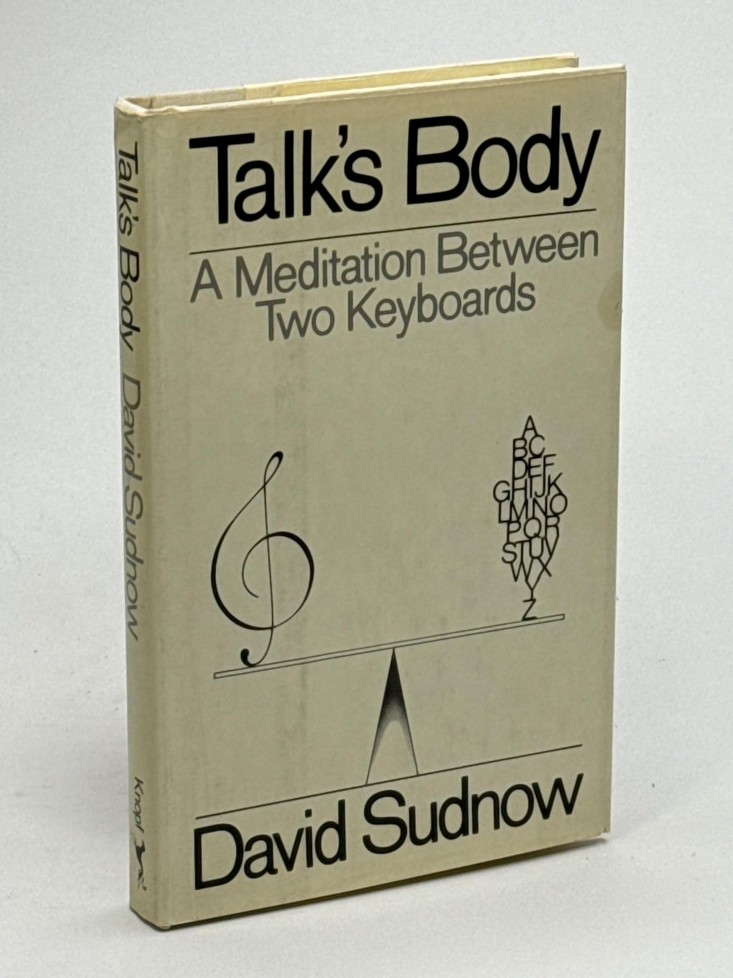 Talk's Body: A Meditation Between Two Keyboards