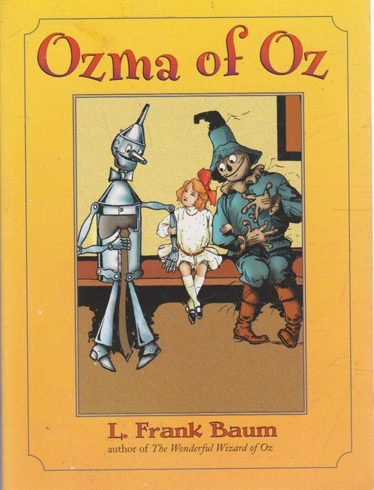 Ozma of Oz book cover