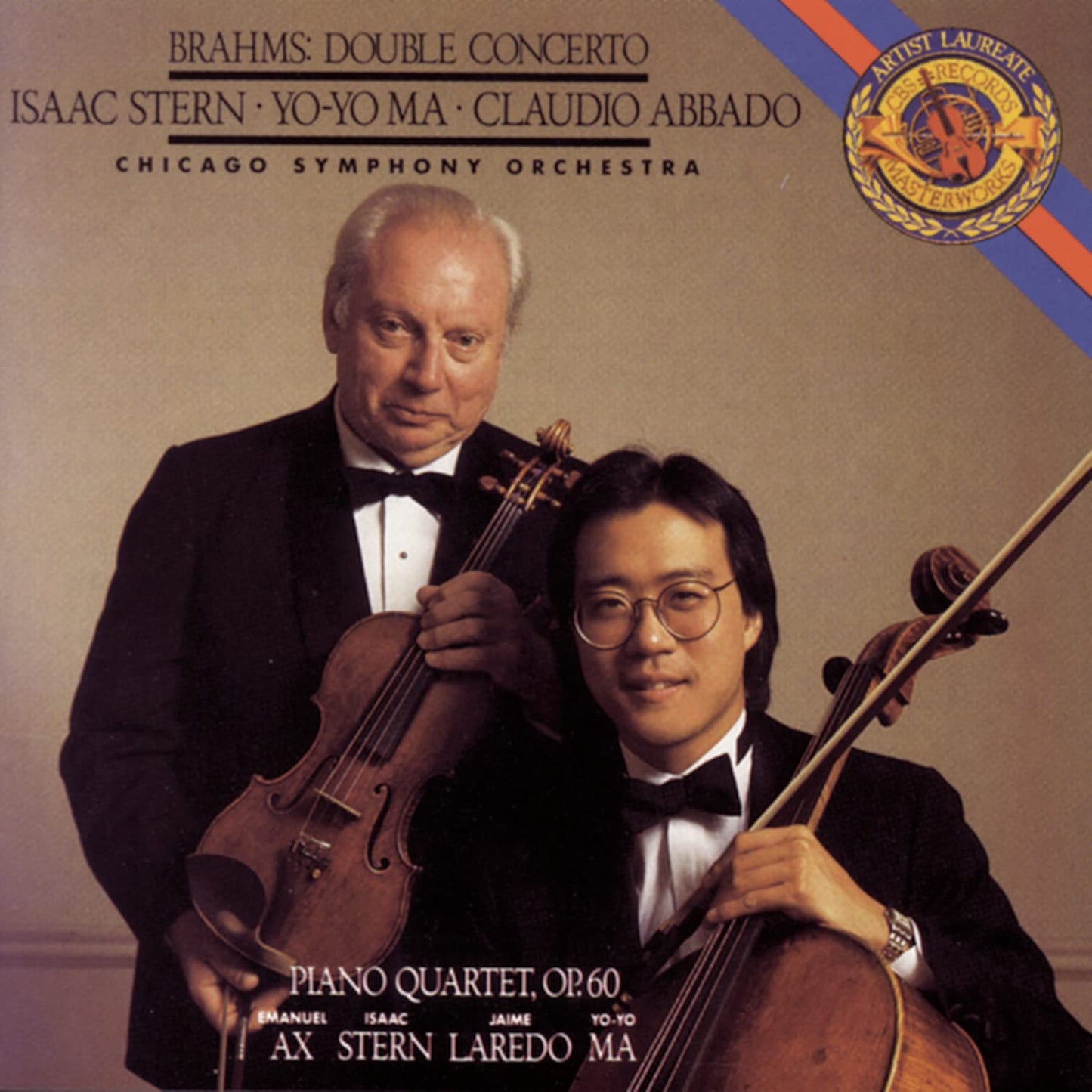Brahms: Double Concerto / Piano Quartet No. 3, Opp. 60, 102 book cover