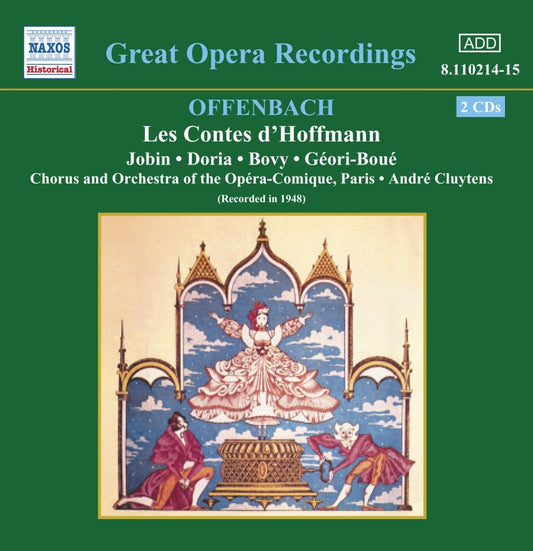 Contes d'Hoffmann book cover
