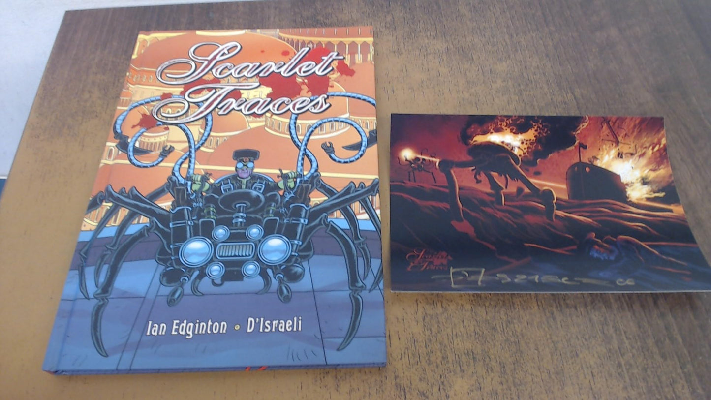 Scarlet Traces book cover