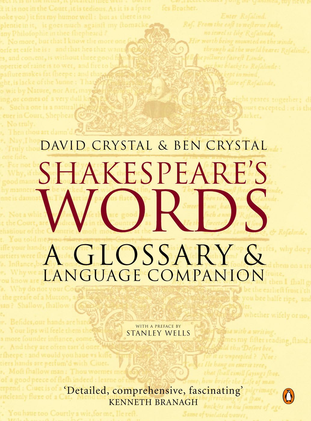 Shakespeare's Words: A Glossary and Language Companion book cover