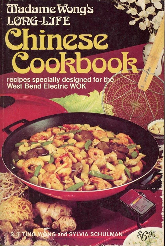 Madame Wong's Long-Life Chinese Cookbook book cover