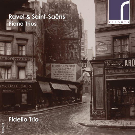 Ravel & Saint-Saens: Piano Trios book cover