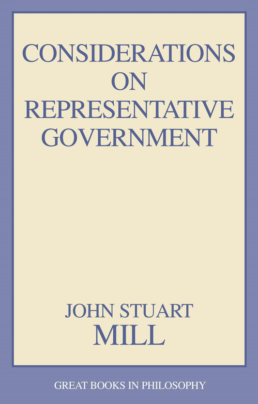 Considerations on Representative Government