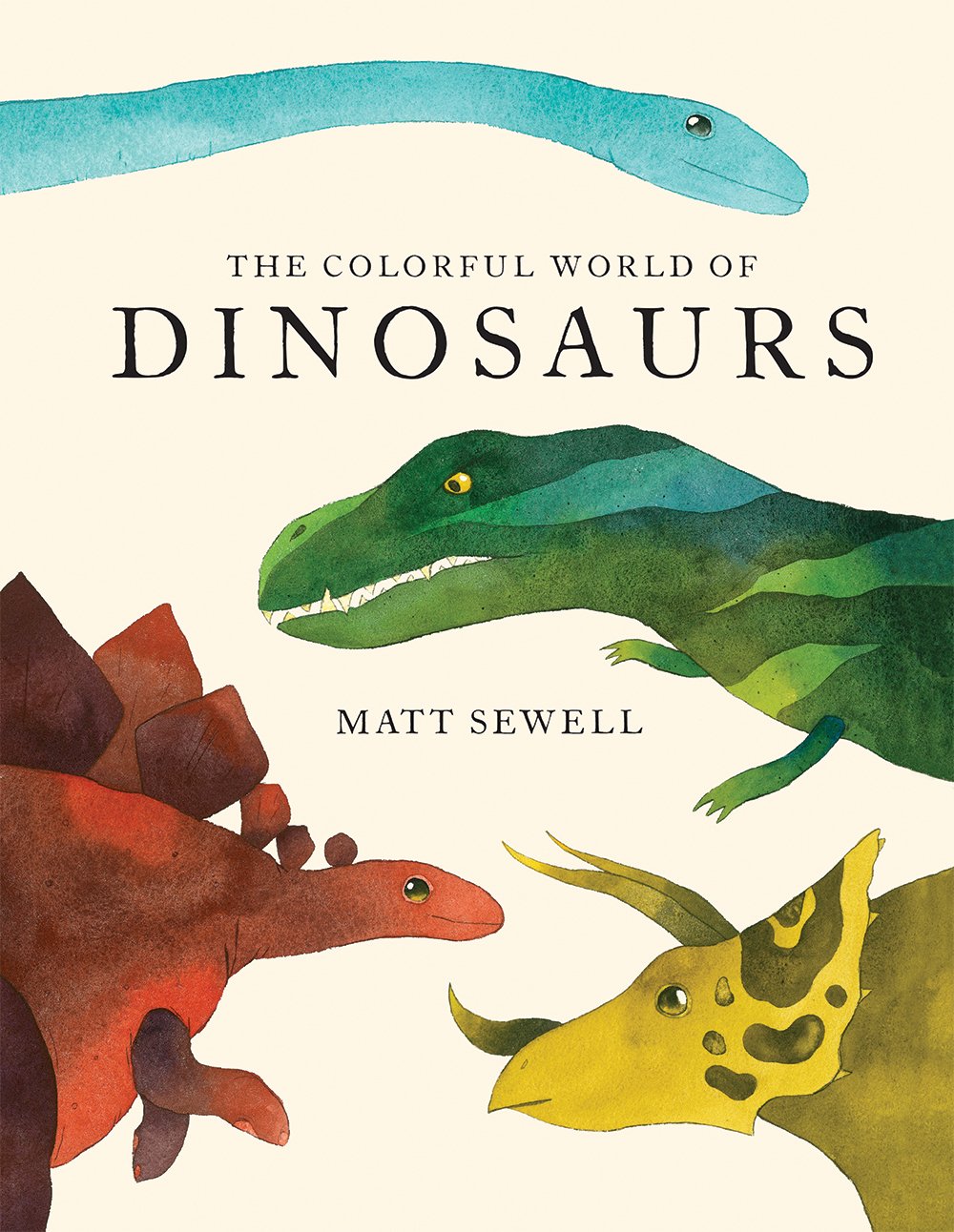 Colorful World of Dinosaurs book cover