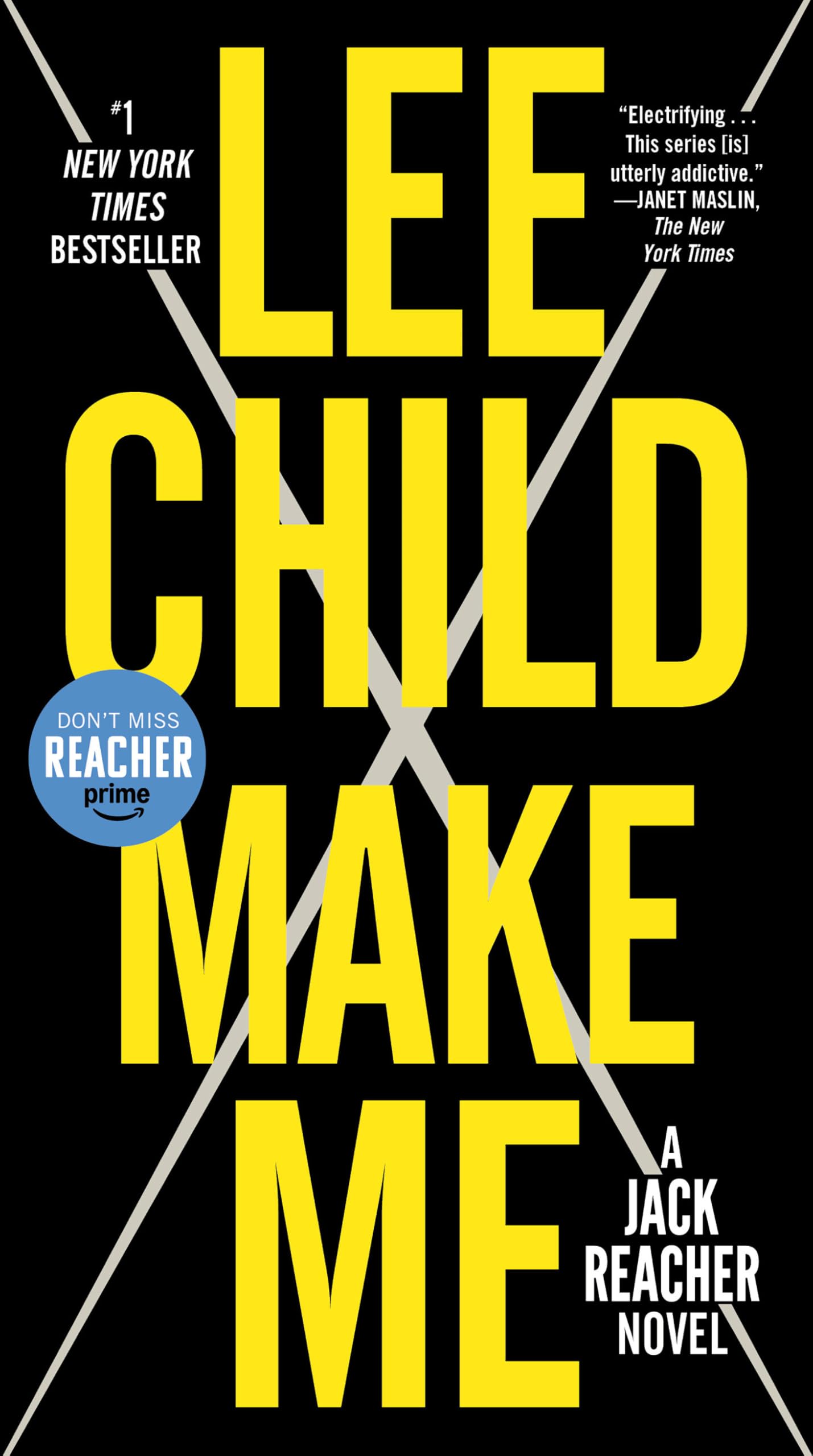 Make Me (with Bonus Short Story Small Wars): A Jack Reacher Novel book cover