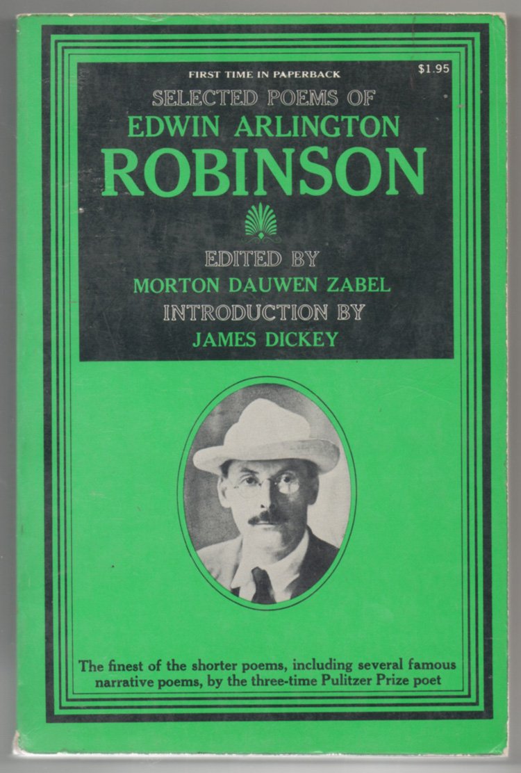 Selected Poems of Edwin Arlington Robinson book cover