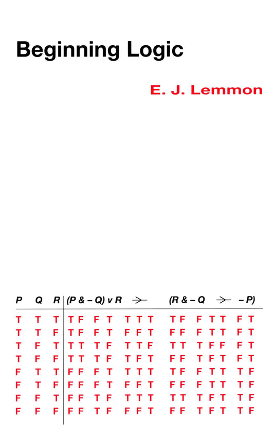 Beginning Logic book cover