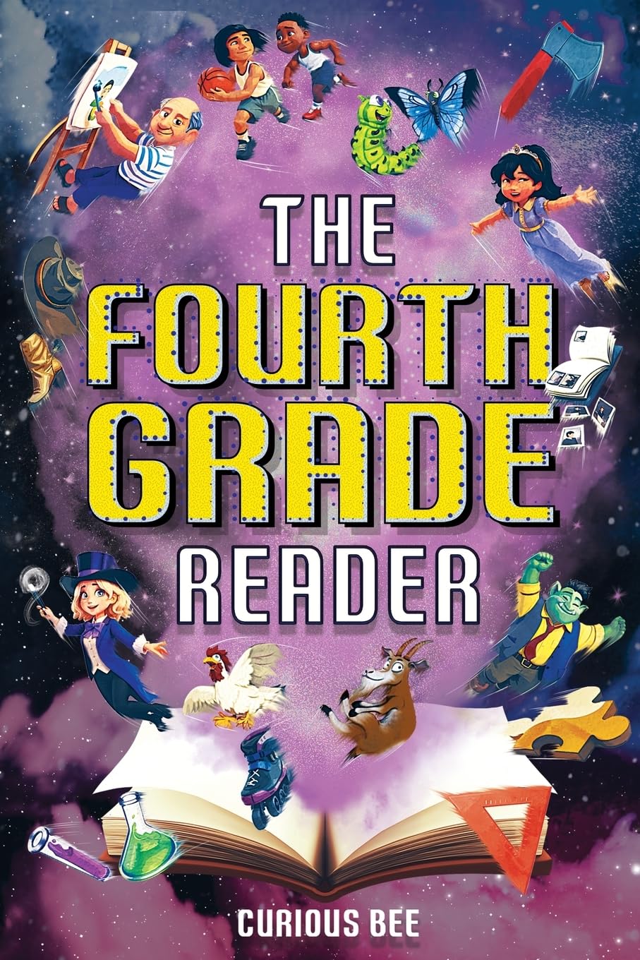Fourth Grade Reader: 12 Short Stories for Kids in 4th Grade book cover