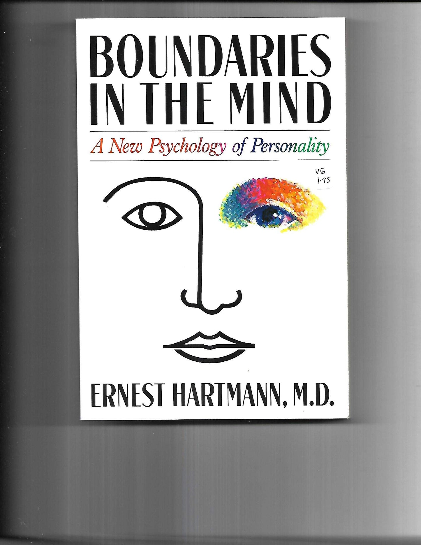 Boundaries in the Mind: A New Psychology of Personality book cover
