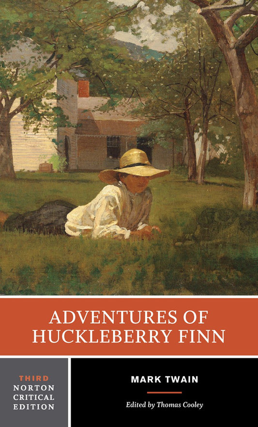 Adventures of Huckleberry Finn book cover