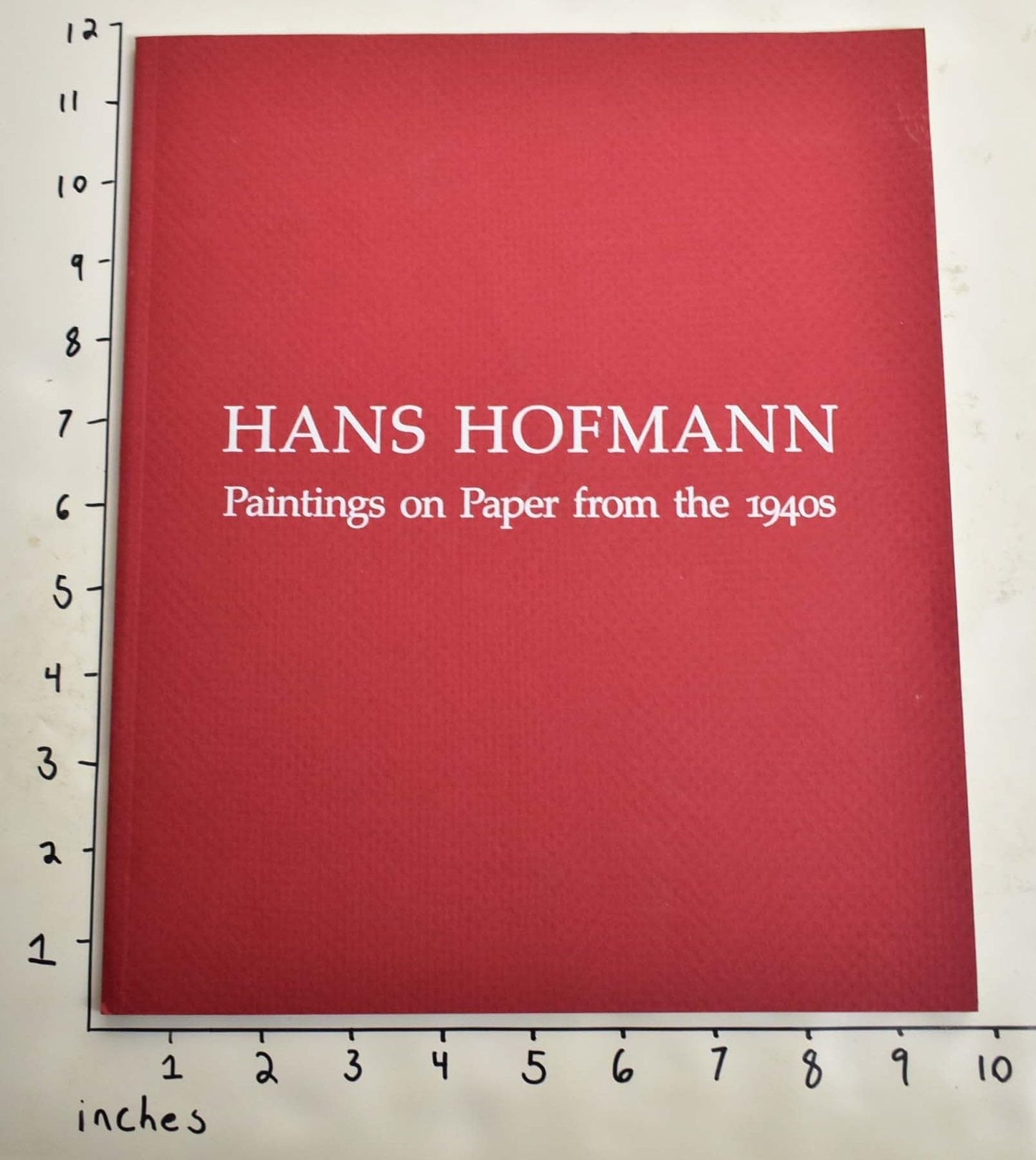 Hans Hofmann book cover