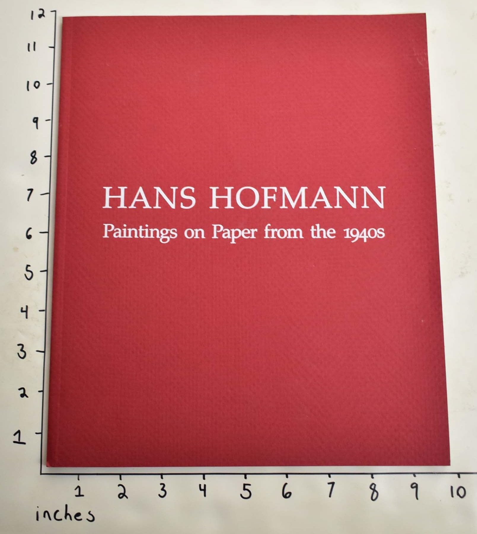 Hans Hofmann book cover