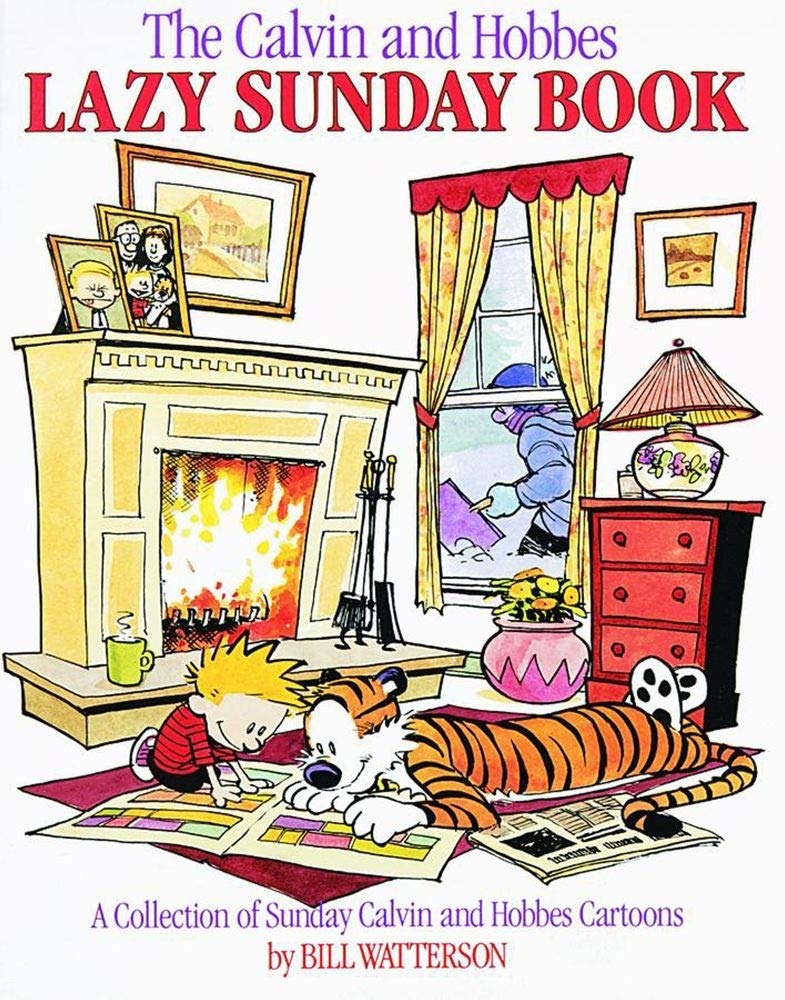 Calvin and Hobbes Lazy Sunday Book, 4 book cover