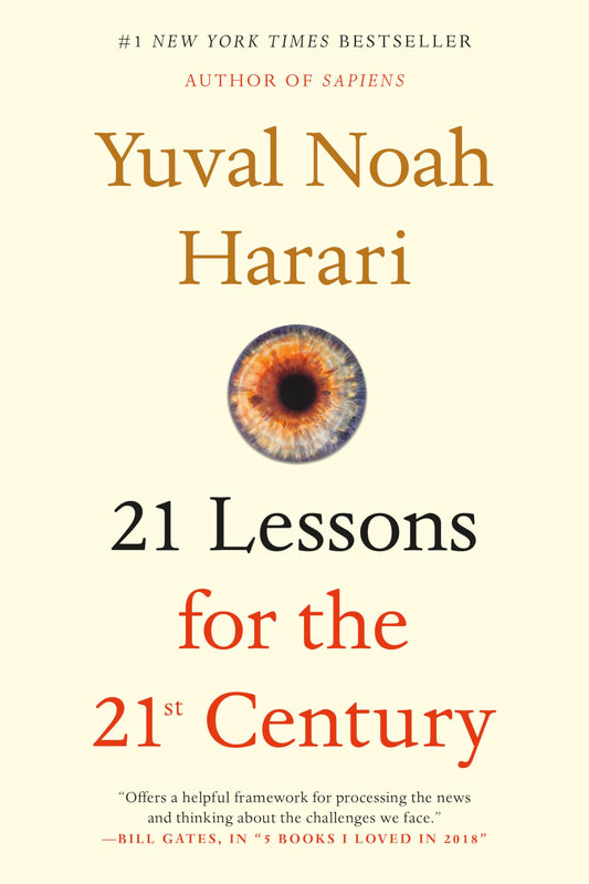 21 Lessons for the 21st Century book cover