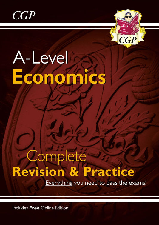 A-Lev Economics Yr 1 & 2 Comp Rev & Prac book cover