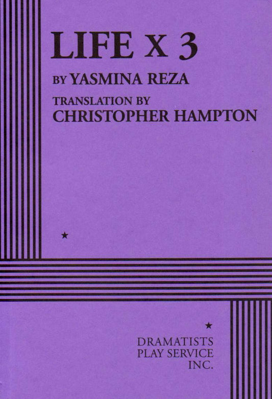 Life X 3 book cover