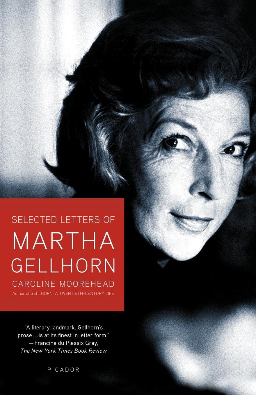 Selected Letters of Martha Gellhorn book cover
