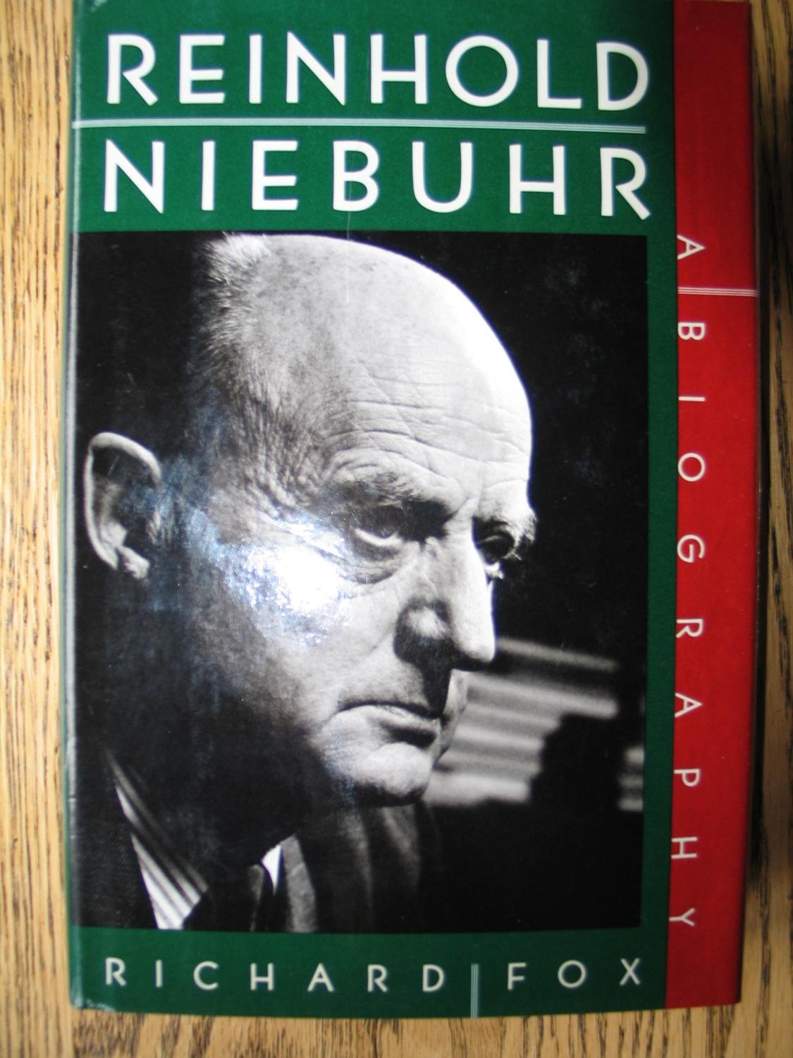 Reinhold Niebuhr book cover