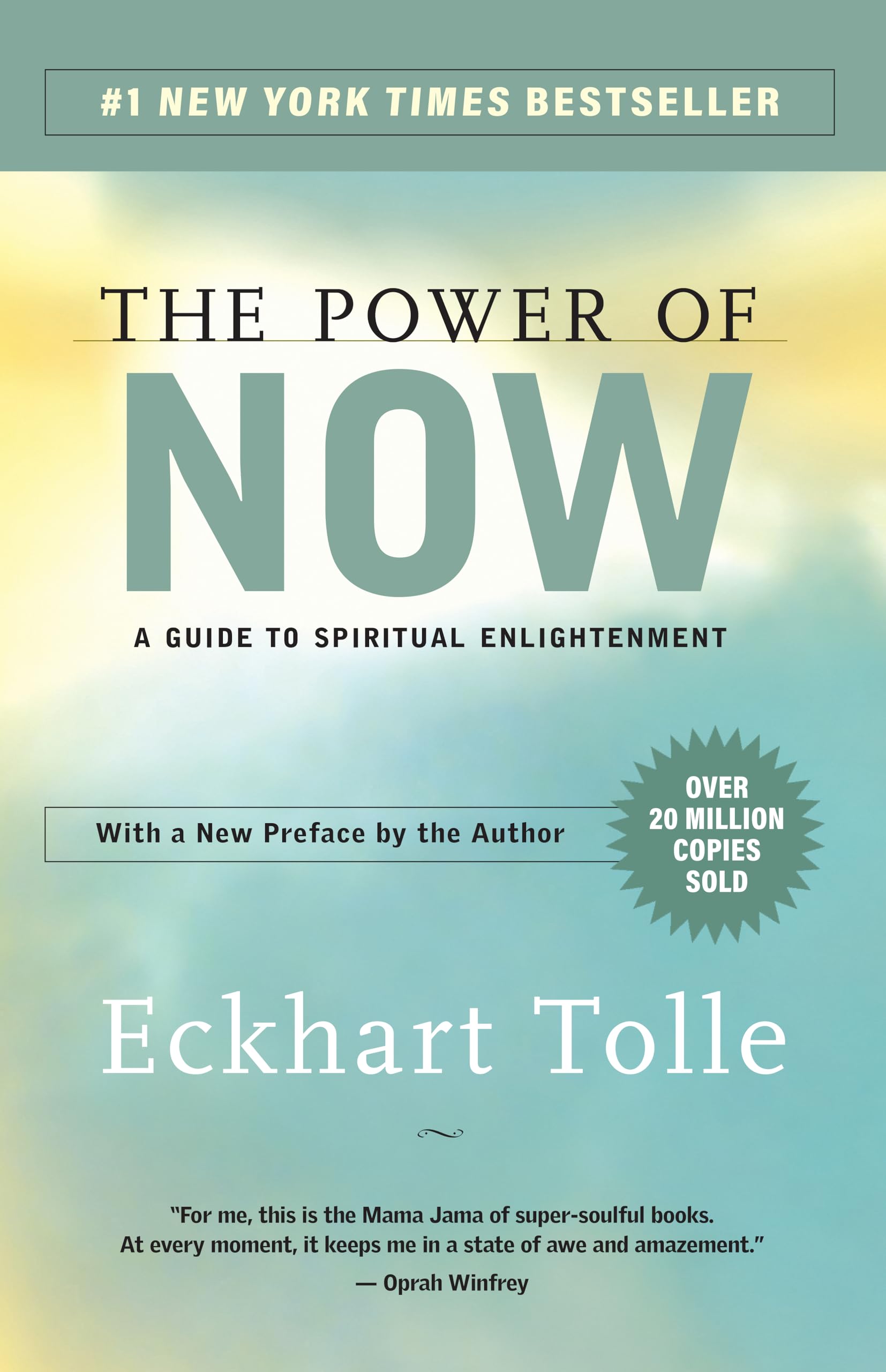 Power of Now: A Guide to Spiritual Enlightenment book cover