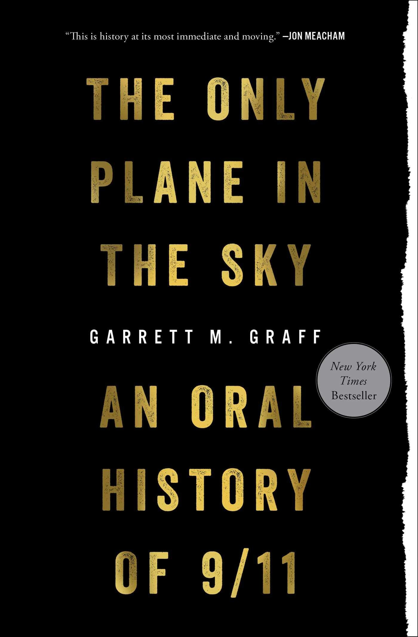 Only Plane in the Sky: An Oral History of 9/11 book cover