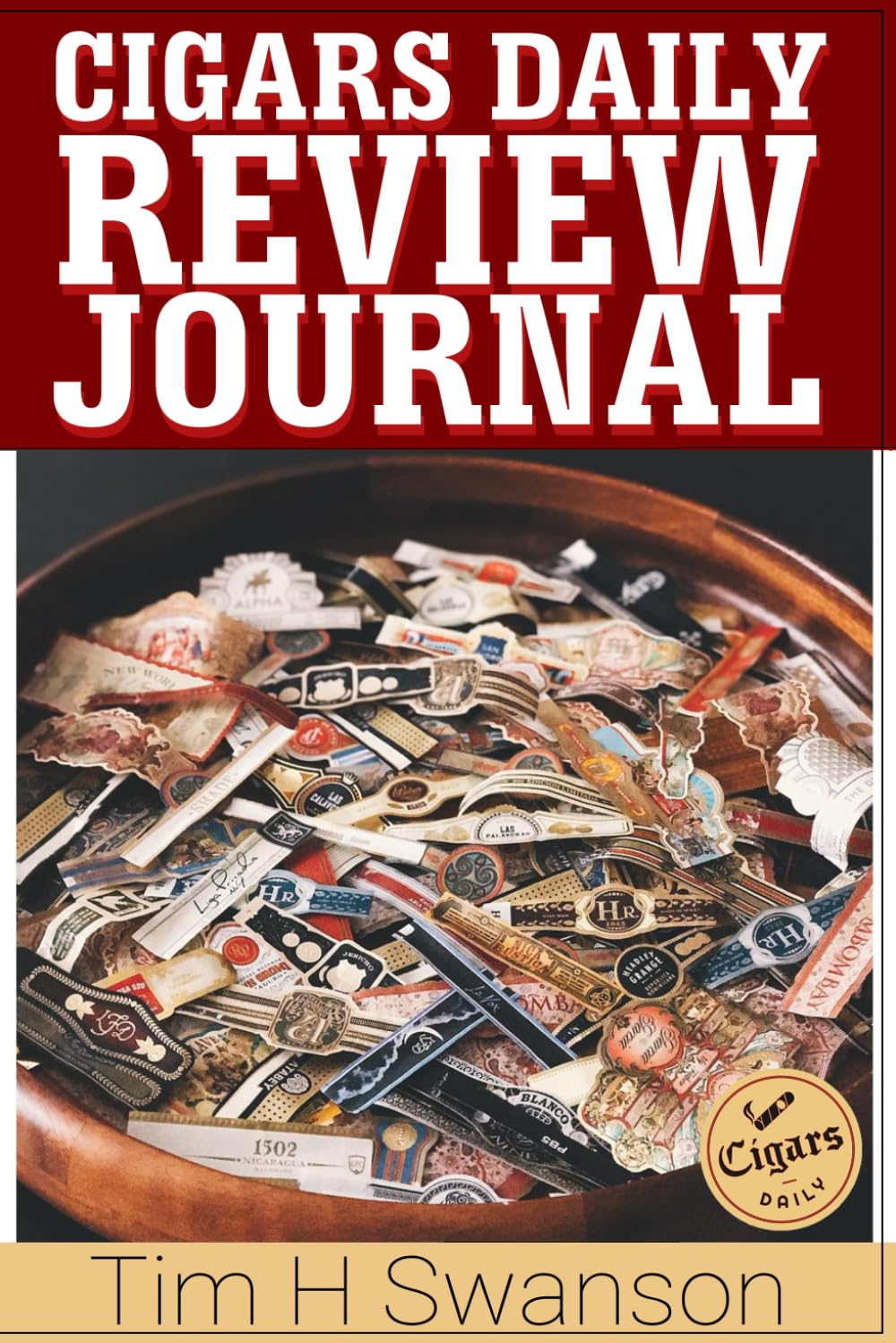 Cigars Daily Review Journal book cover