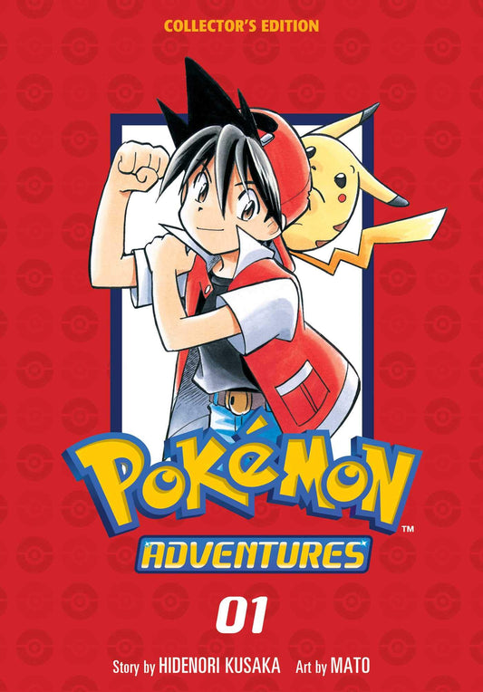 Pokemon Adventures 01 book cover