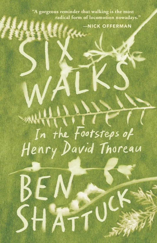 Six Walks: In the Footsteps of Henry David Thoreau book cover