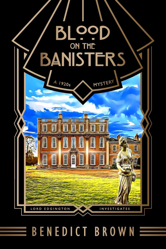 Blood on the Banisters: A 1920s Mystery book cover
